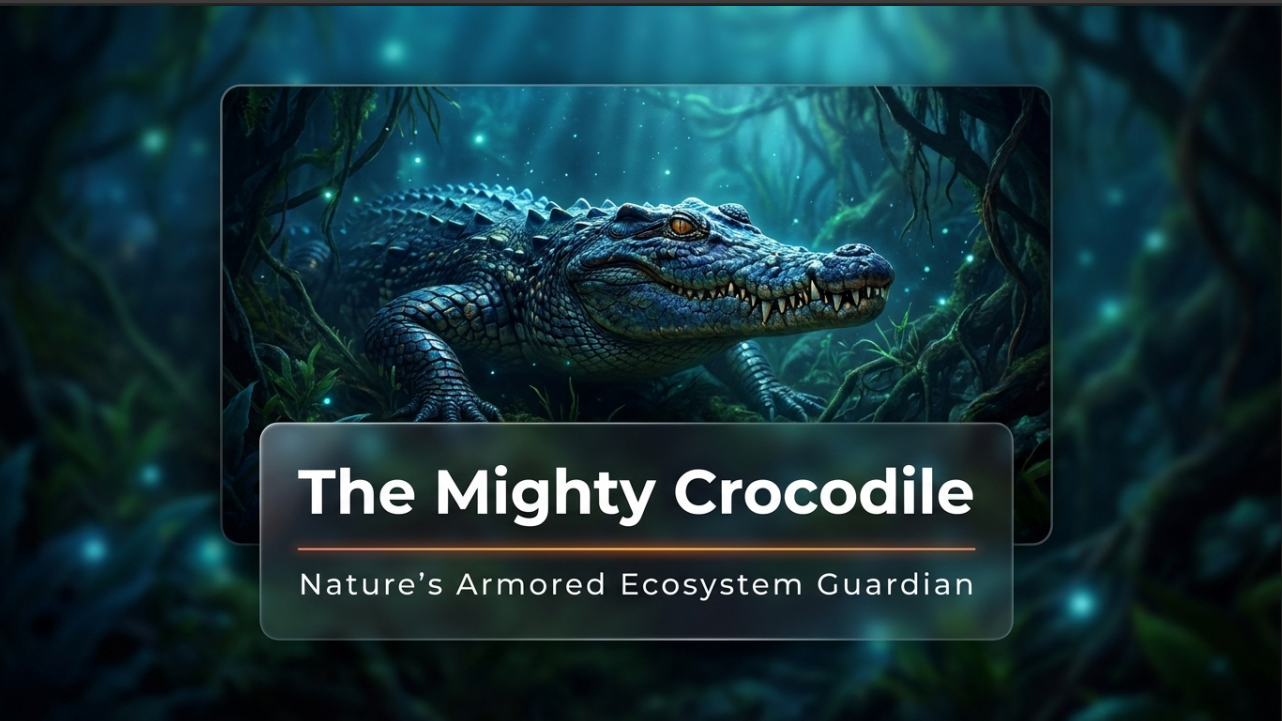 Awesome Adventures in the World of Animals Crocodile