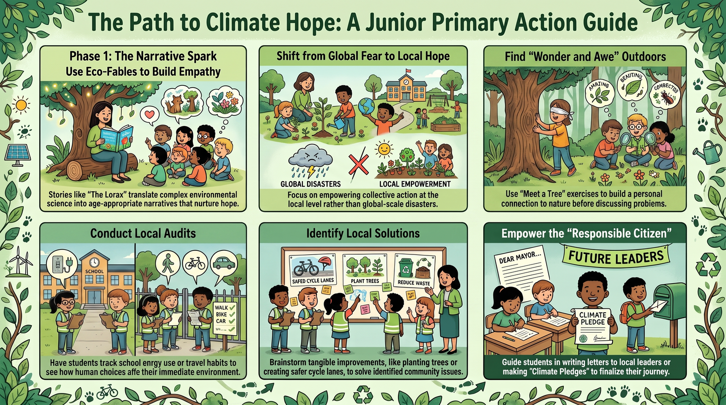 Climate Action Through Children's Literature and Education