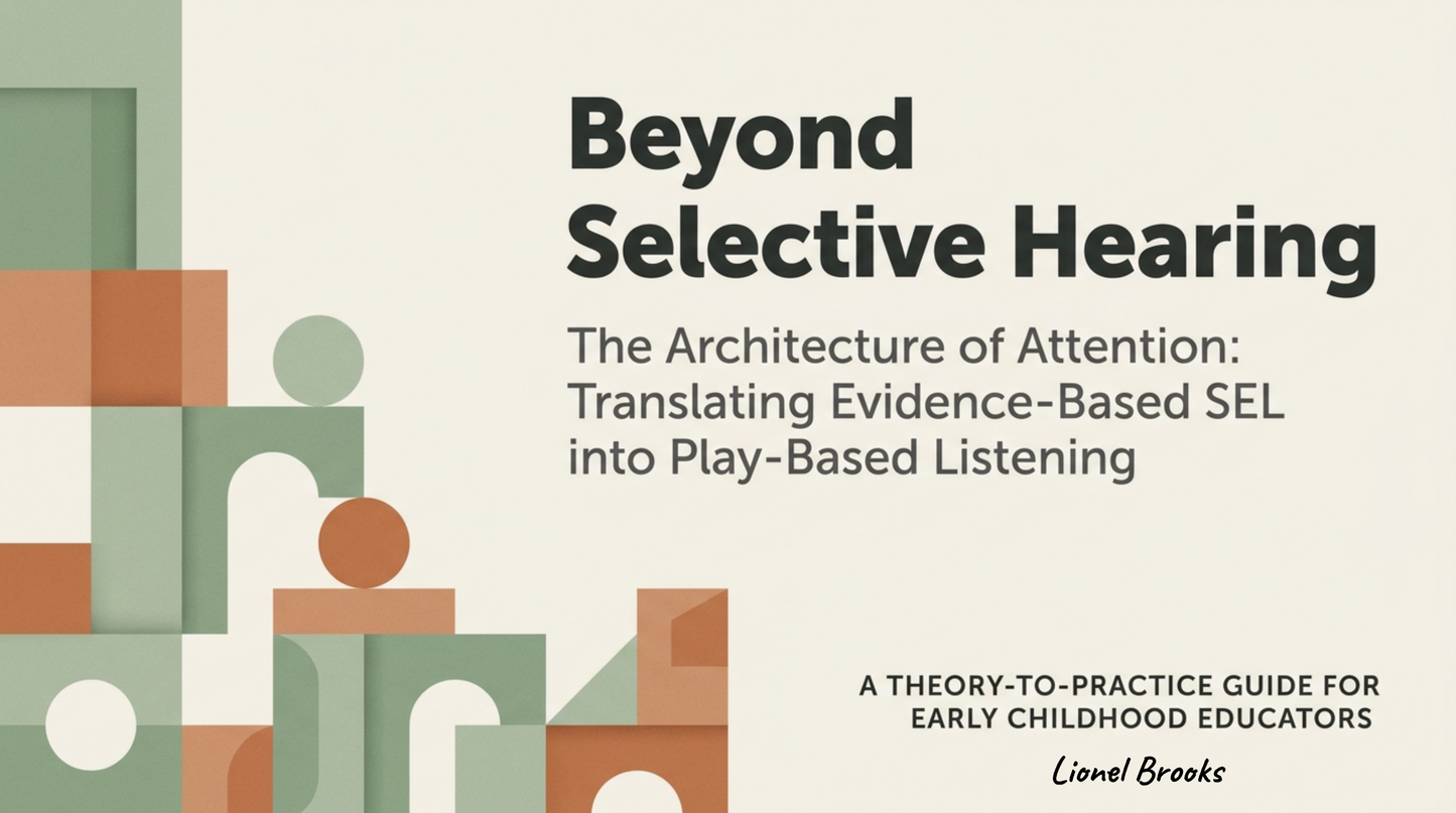 Foundations of Early Social-Emotional Learning Intervention Programs — FREE