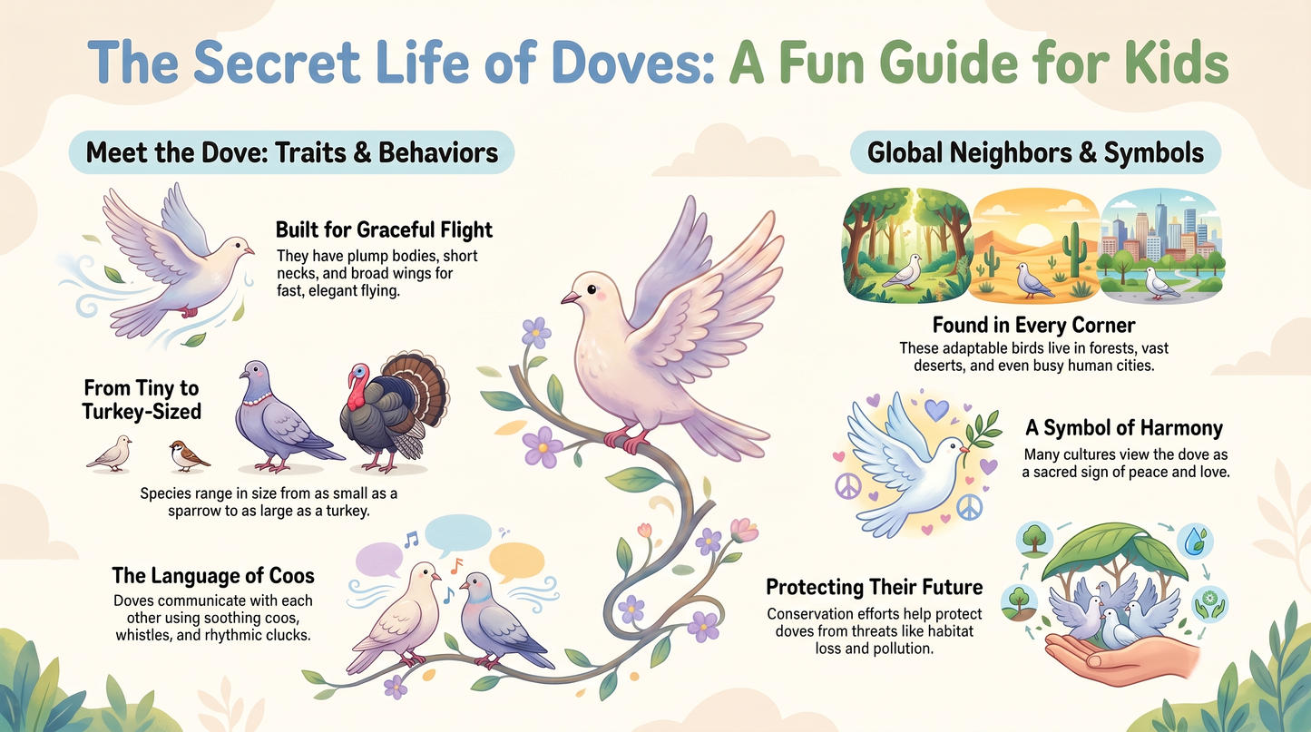 Awesome Adventures in the World of Animals Doves