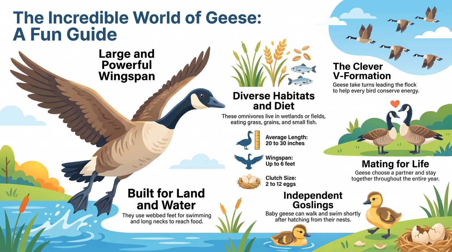 Awesome Adventures in the World of Animals Goose