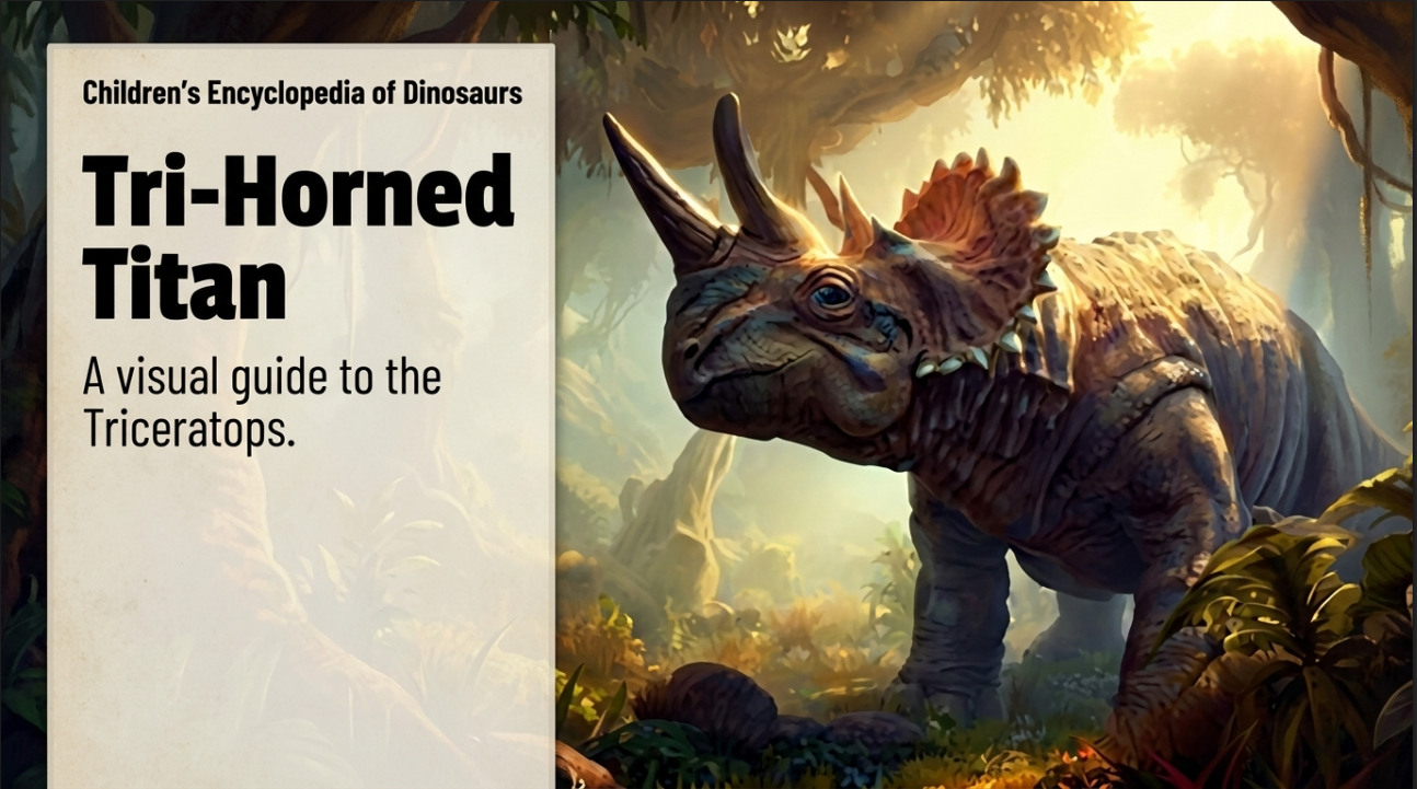 Children’s Encyclopedia of Dinosaurs_Triceratops