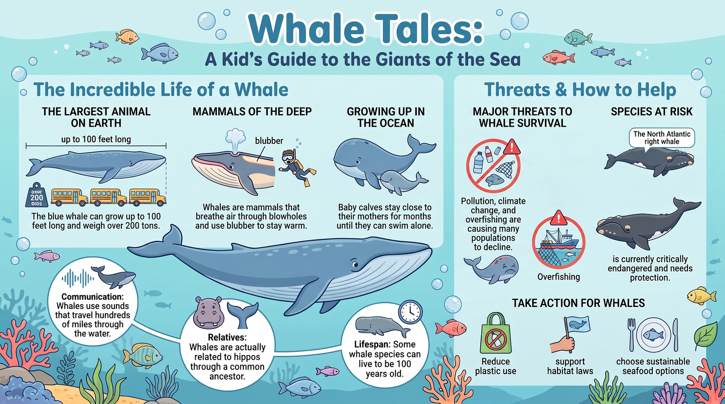 Awesome Adventures in the World of Animals Whale