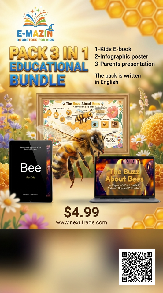 Awesome Adventures in the World of Animals Bee