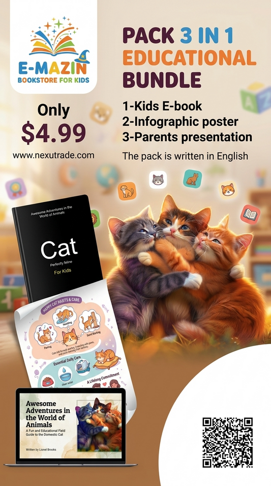 Awesome Adventures in the World of Animals Cat