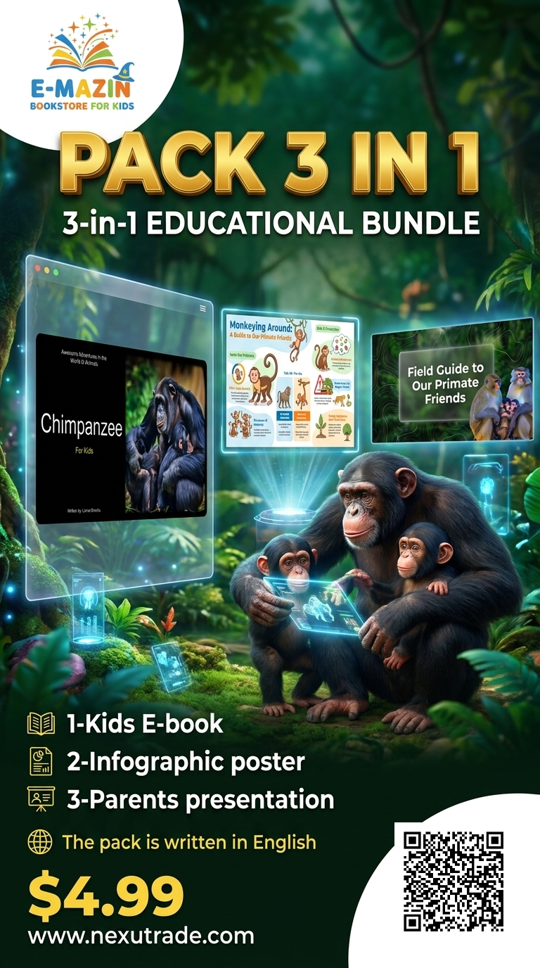 Awesome Adventures in the World of Animals Chimpanzee