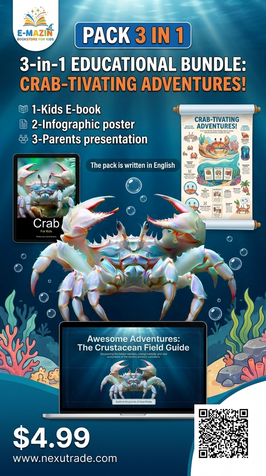 Awesome Adventures in the World of Animals Crab