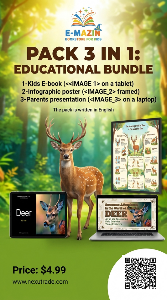 Awesome Adventures in the World of Animals Deer