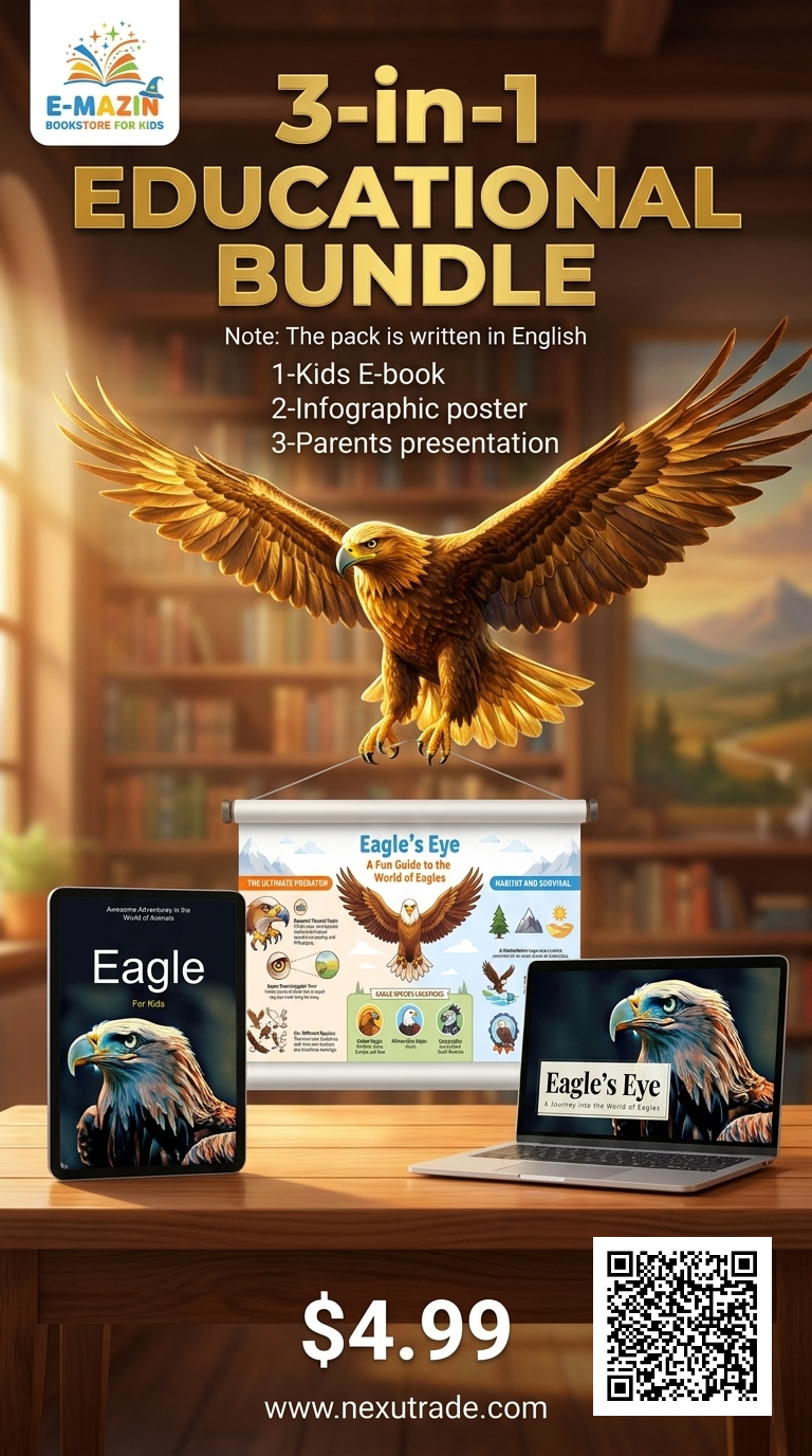 Awesome Adventures in the World of Animals Eagle