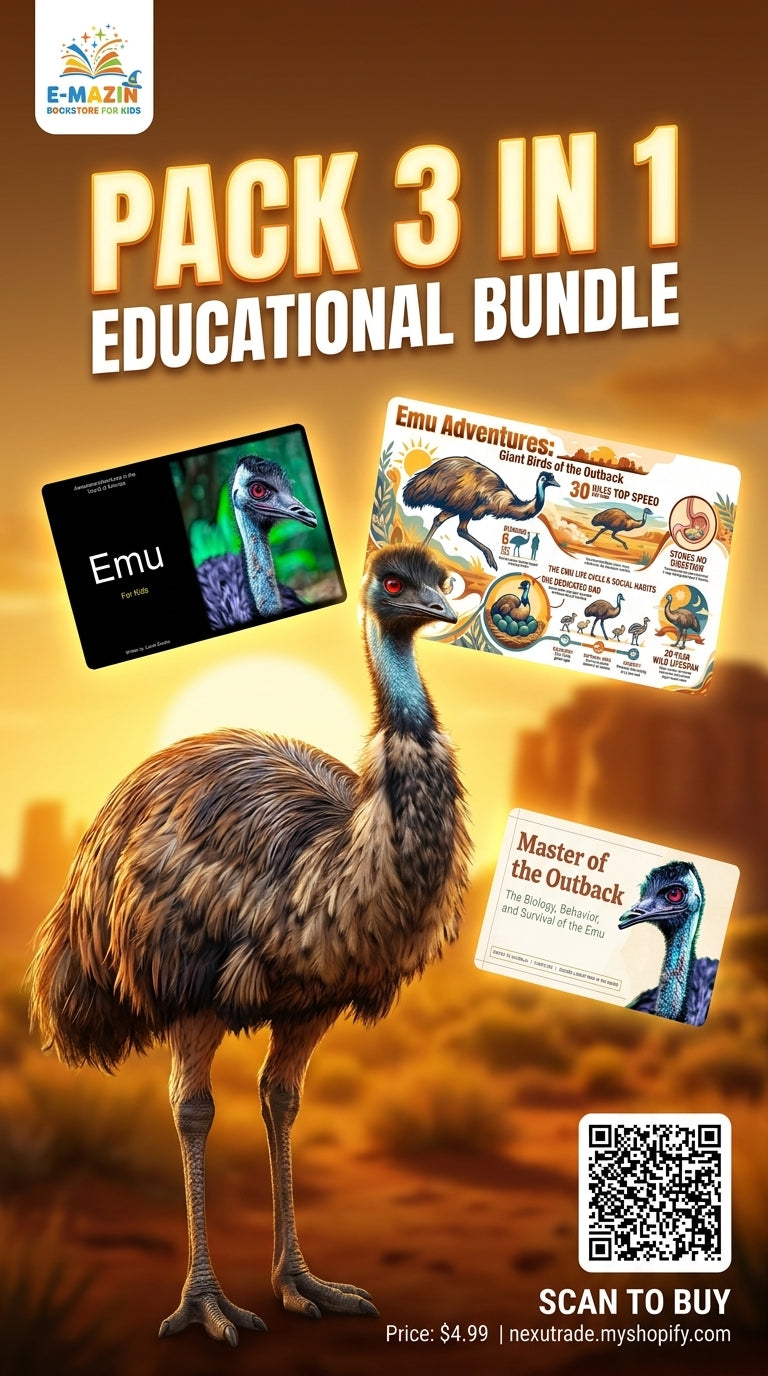 Awesome Adventures in the World of Animals Emu