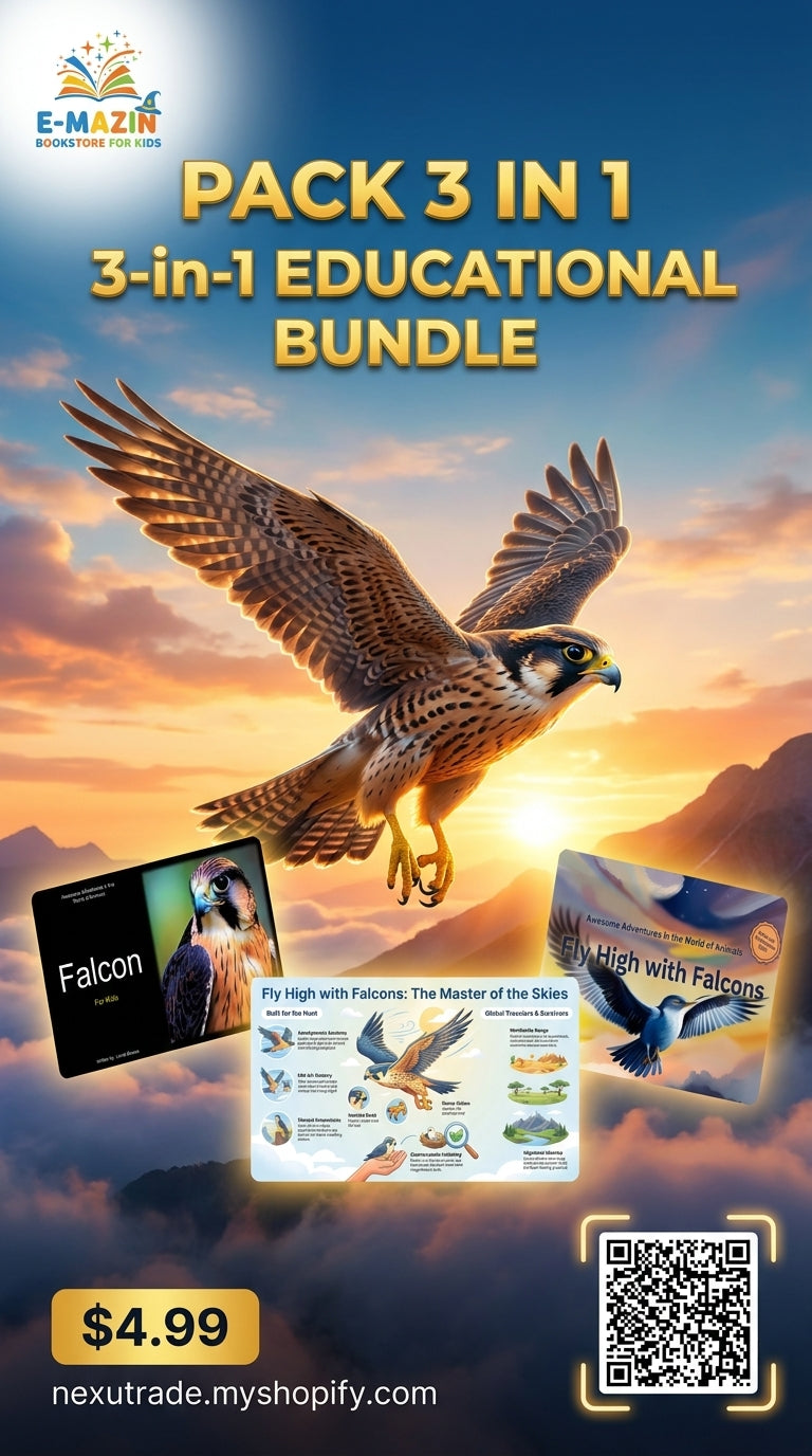 Awesome Adventures in the World of Animals Falcon