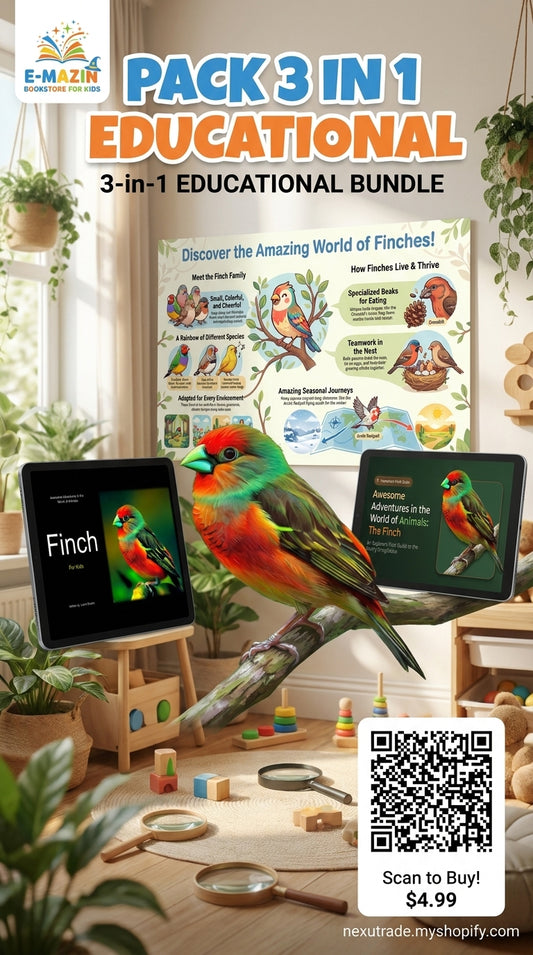 Awesome Adventures in the World of Animals Finch