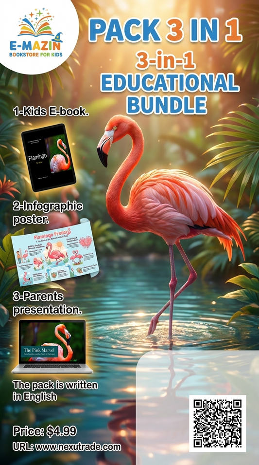 Awesome Adventures in the World of Animals Flamingo