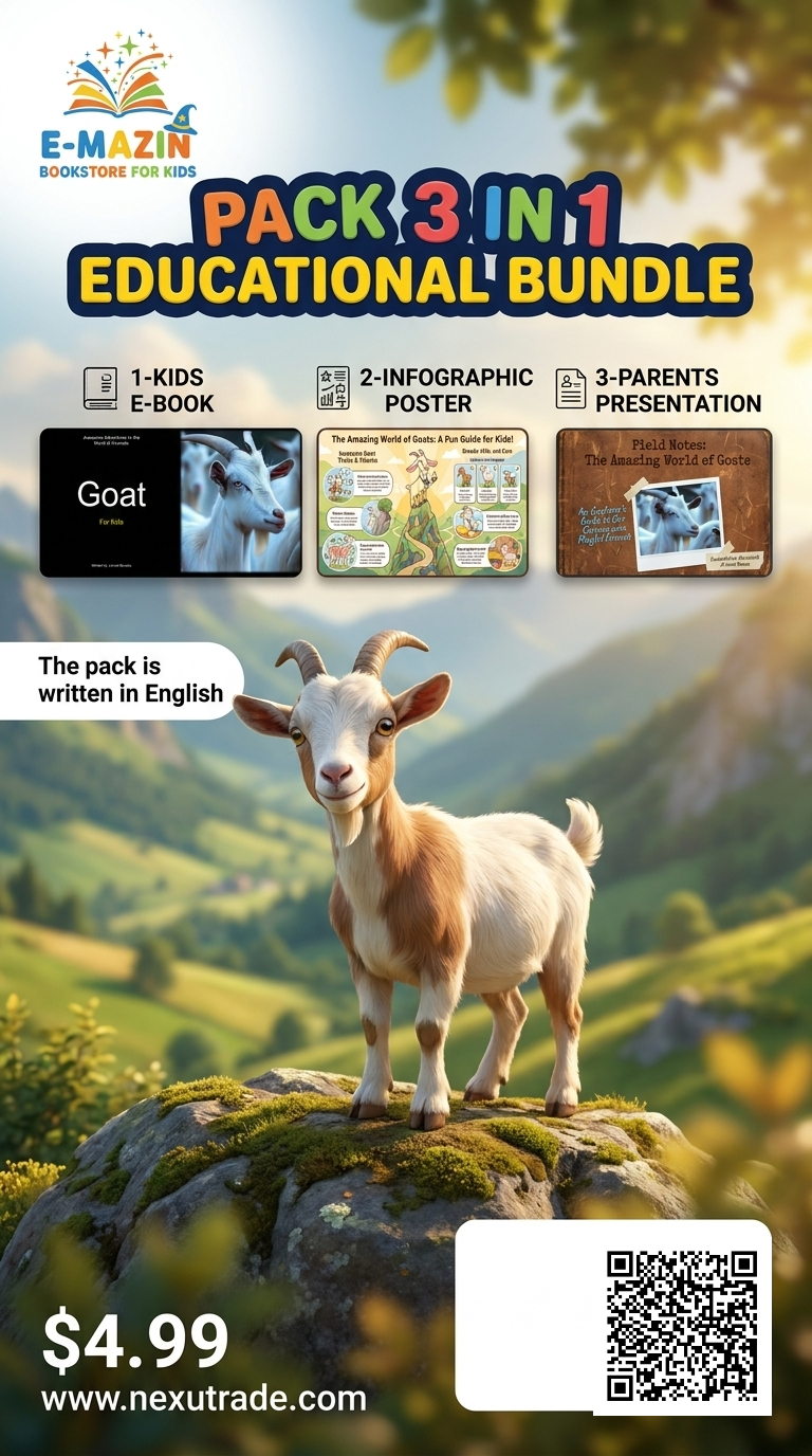 Awesome Adventures in the World of Animals Goat