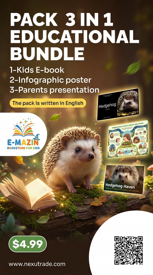 Awesome Adventures in the World of Animals Hedgehog
