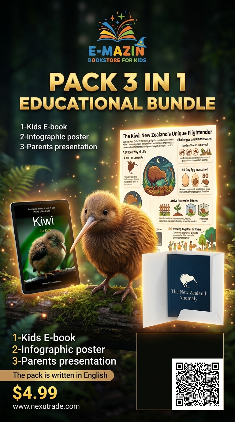 Awesome Adventures in the World of Animals Kiwi