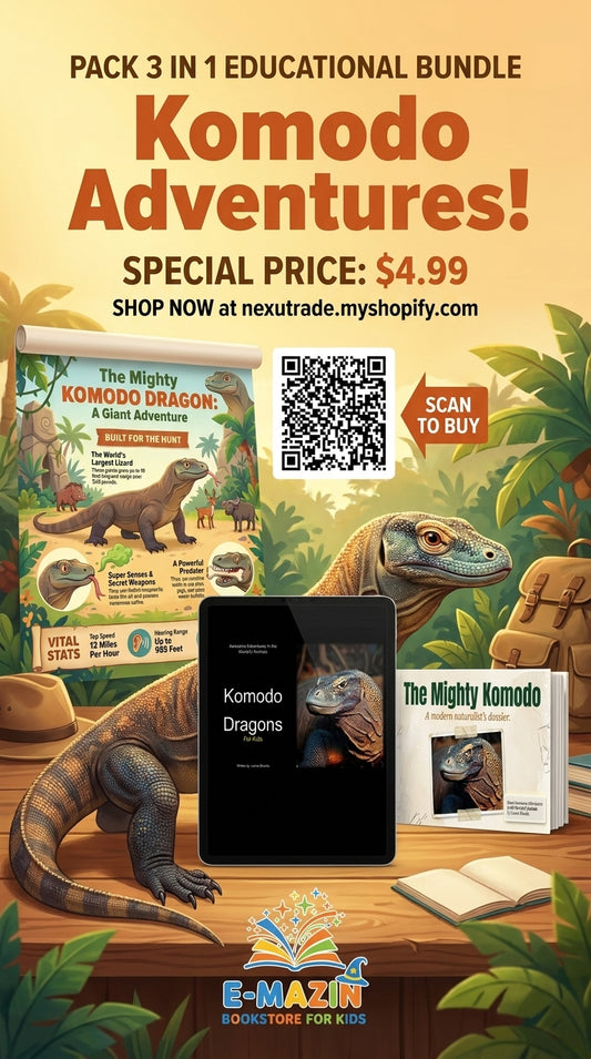 Awesome Adventures in the World of Animals Komodo