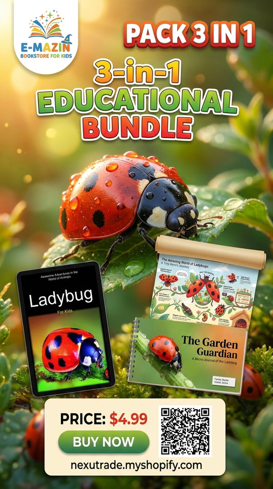 Awesome Adventures in the World of Animals Ladybug