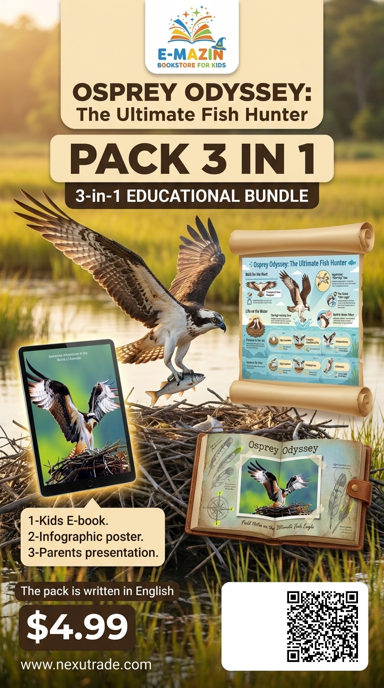 Awesome Adventures in the World of Animals Osprey