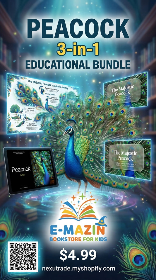 Awesome Adventures in the World of Animals Peacock