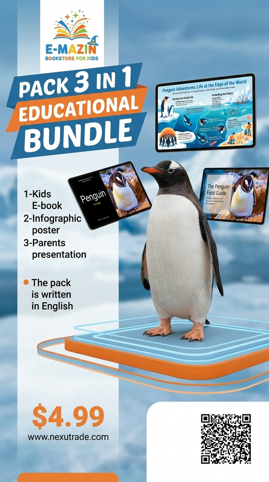Awesome Adventures in the World of Animals Penguin