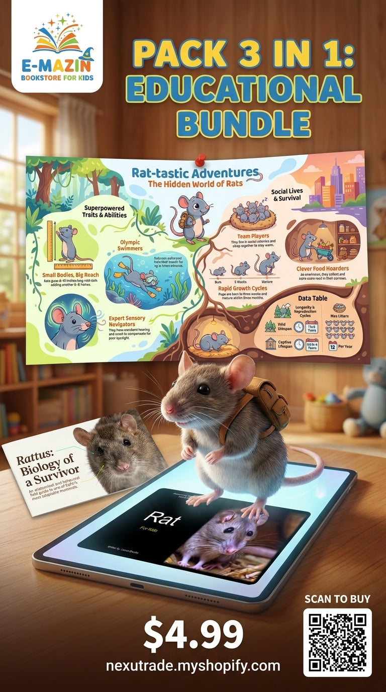 Awesome Adventures in the World of Animals Rat