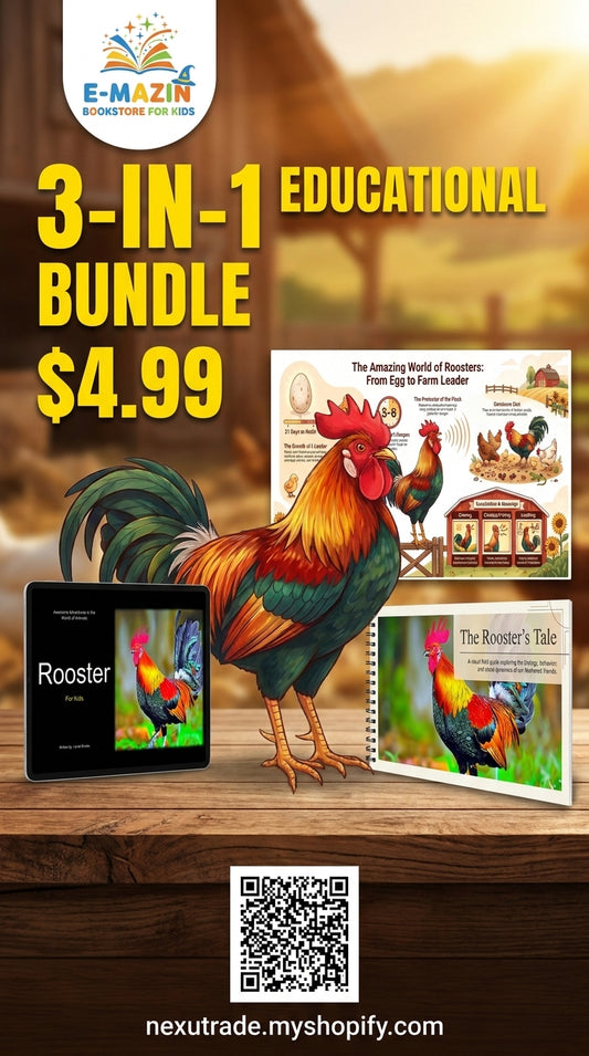 Awesome Adventures in the World of Animals Rooster
