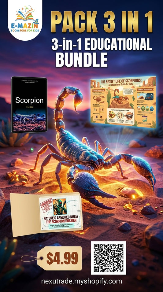 Awesome Adventures in the World of Animals Scorpion