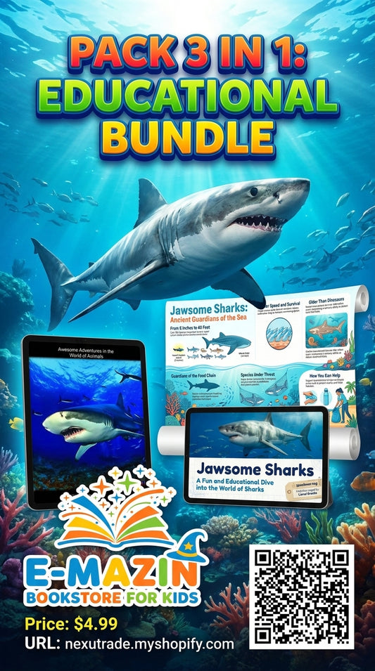 Awesome Adventures in the World of Animals Shark