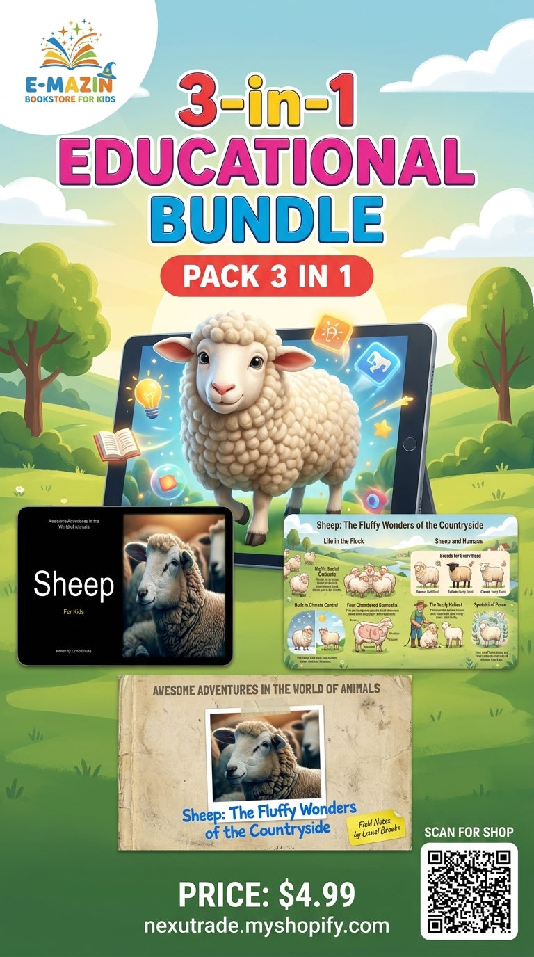 Awesome Adventures in the World of Animals Sheep
