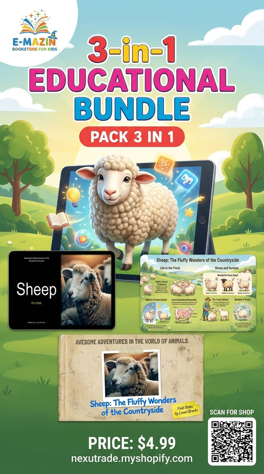 Awesome Adventures in the World of Animals Sheep
