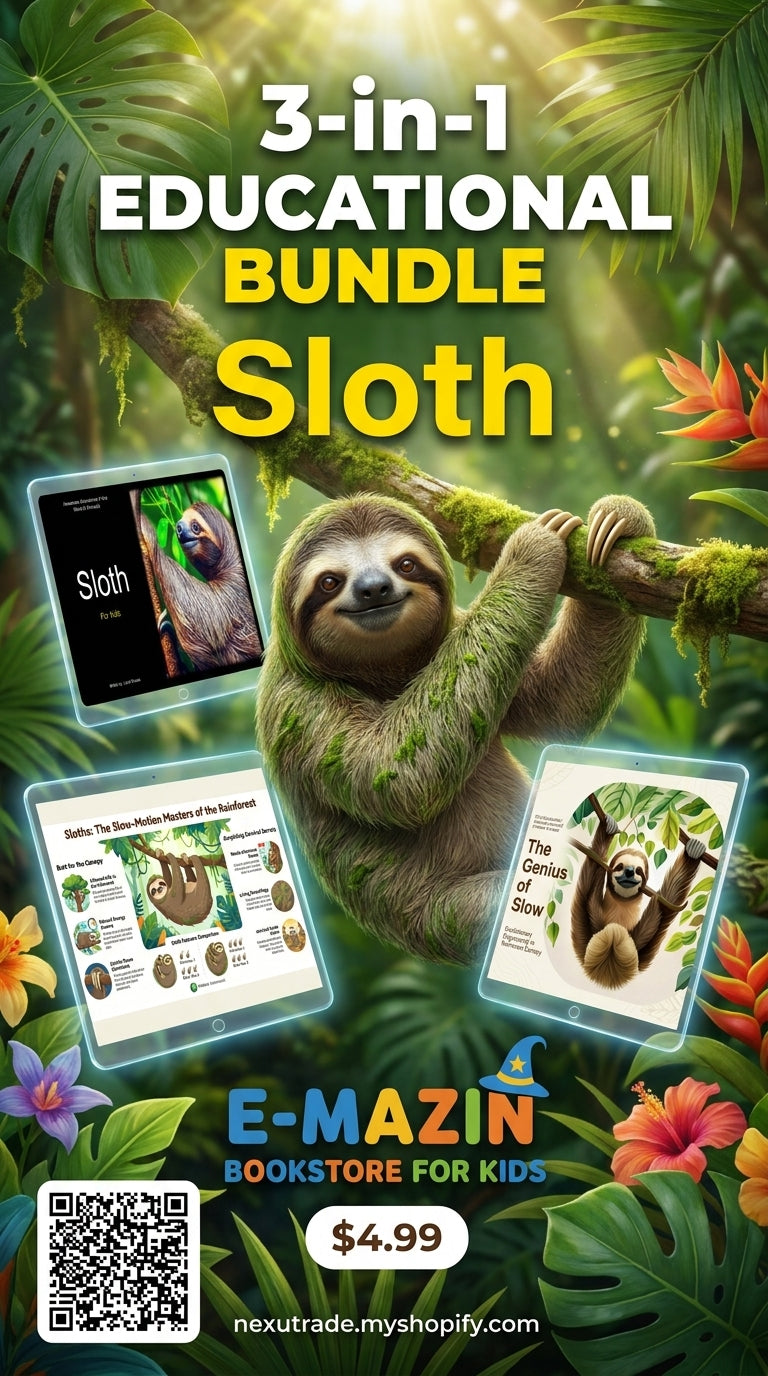 Awesome Adventures in the World of Animals Sloth
