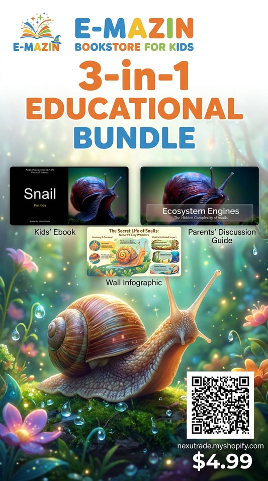 Awesome Adventures in the World of Animals Snail