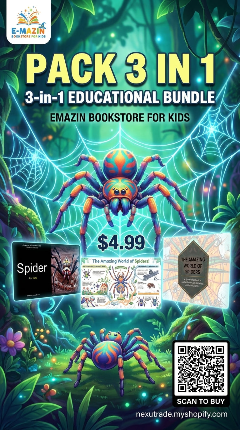 Awesome Adventures in the World of Animals Spider