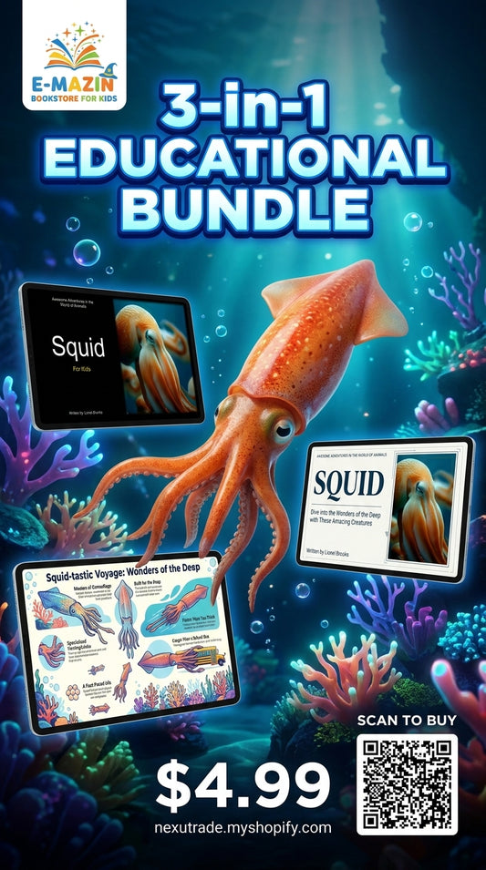 Awesome Adventures in the World of Animals Squid