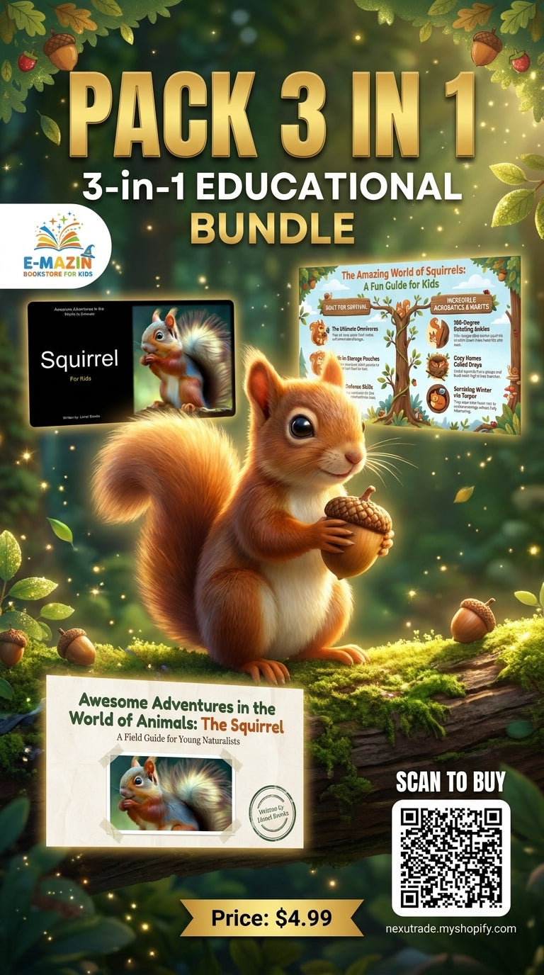 Awesome Adventures in the World of Animals Squirrel