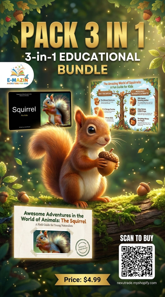 Awesome Adventures in the World of Animals Squirrel