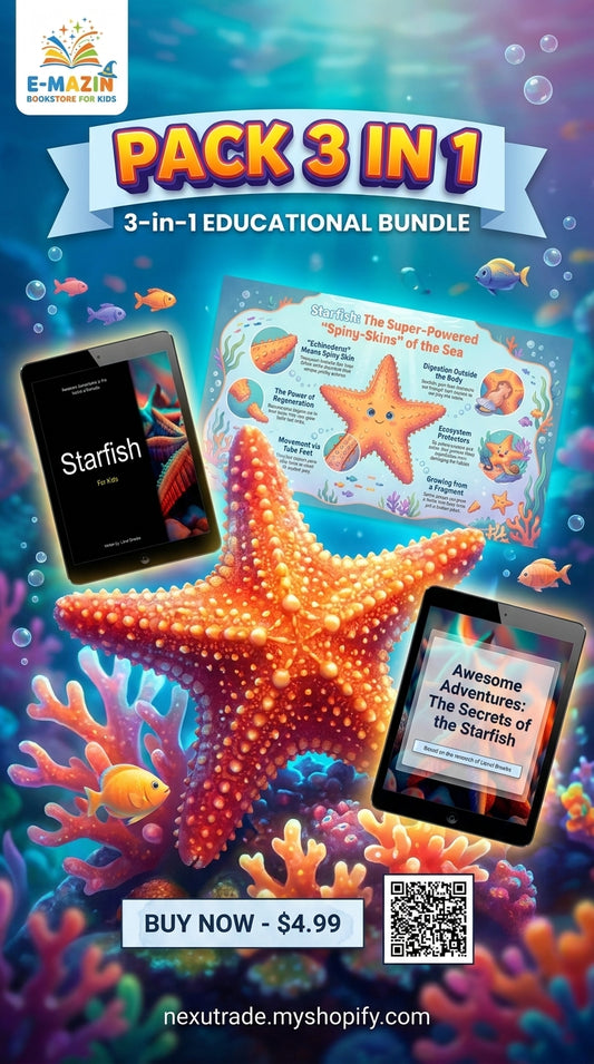 Awesome Adventures in the World of Animals Starfish
