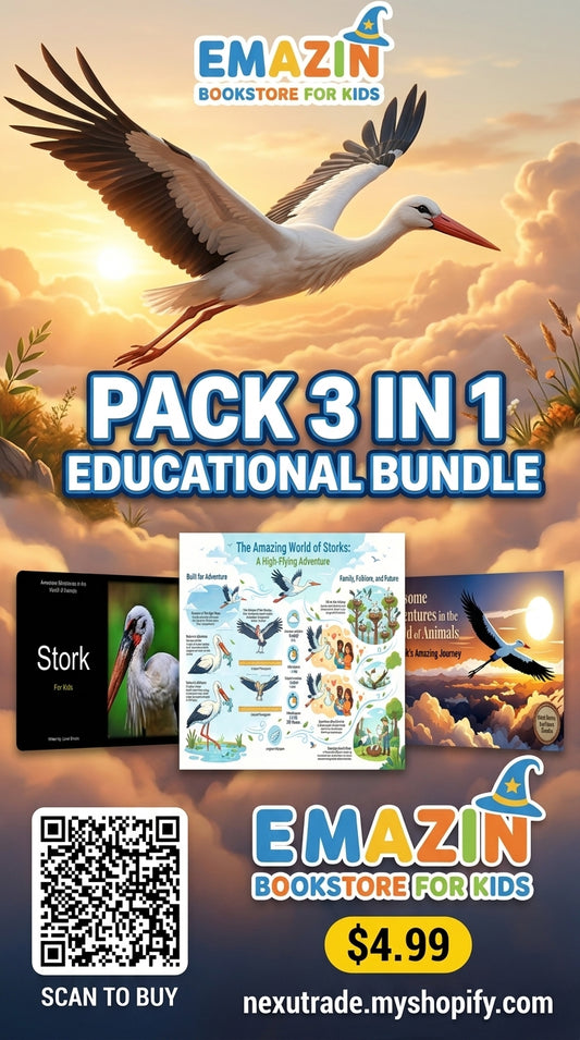 Awesome Adventures in the World of Animals Stork