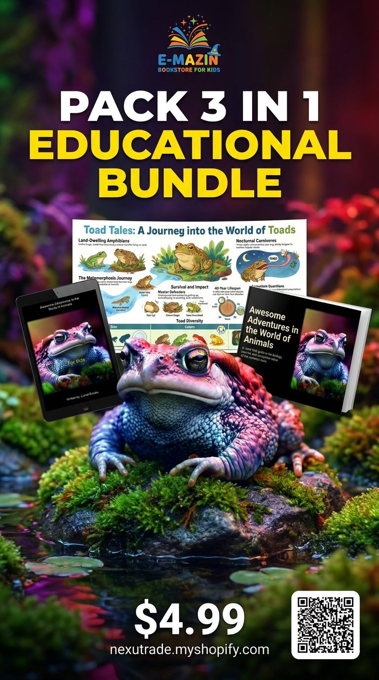 Awesome Adventures in the World of Animals Toad