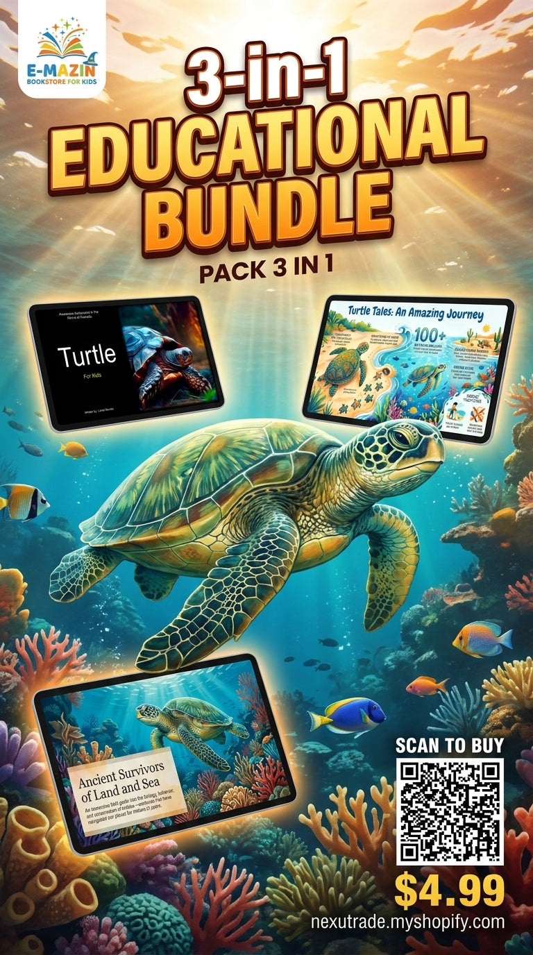 Awesome Adventures in the World of Animals Turtle