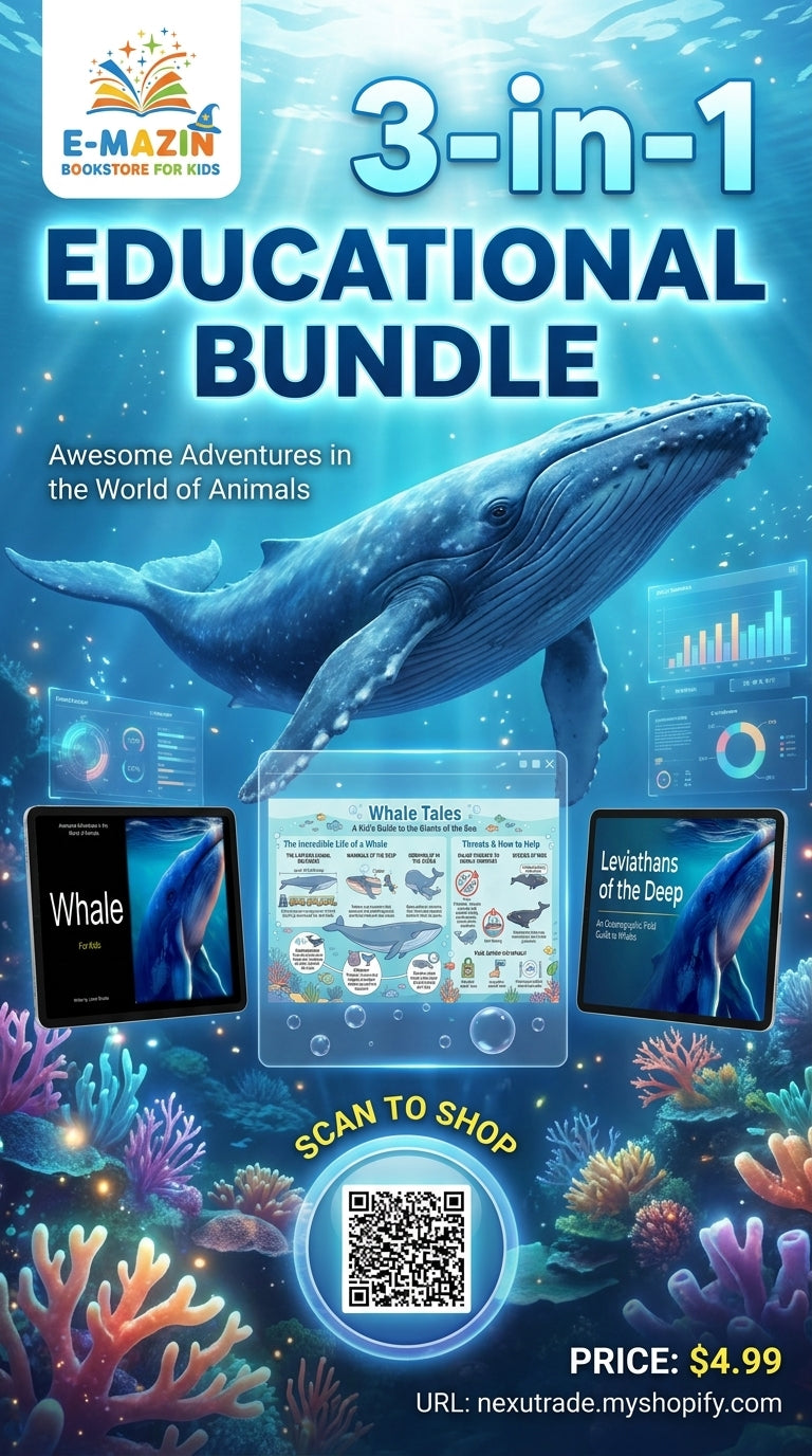 Awesome Adventures in the World of Animals Whale