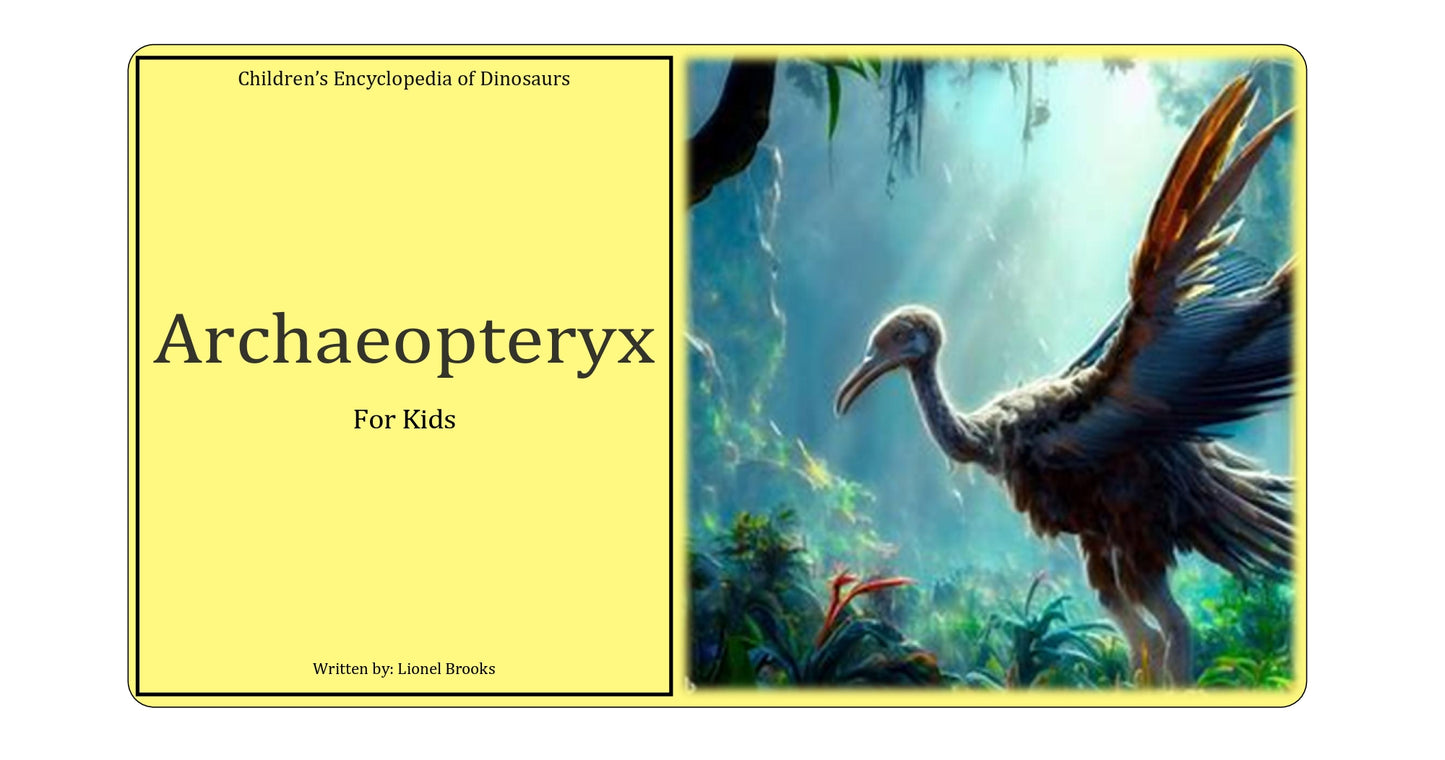 Children's Encyclopedia of Dinosaurs_Archaeopteryx