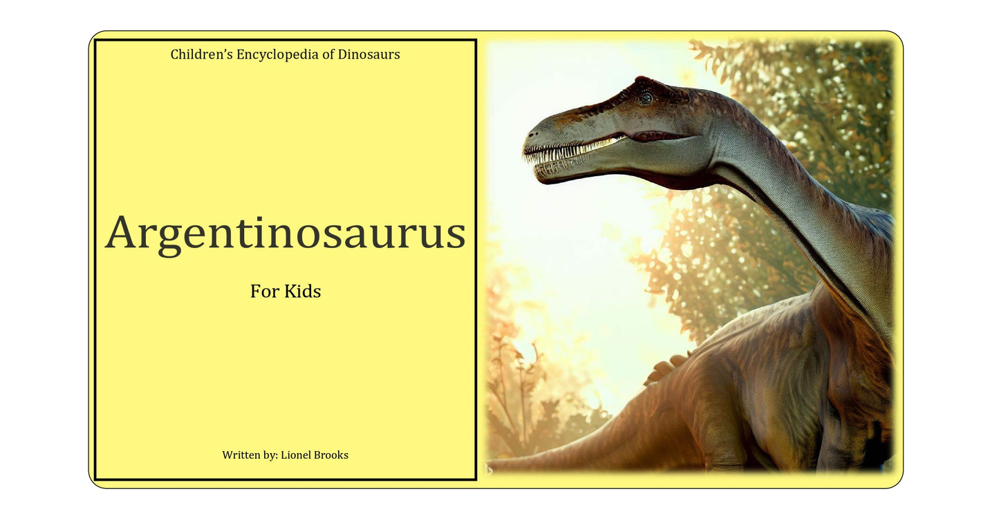 Children's Encyclopedia of Dinosaurs_Argentinosaurus