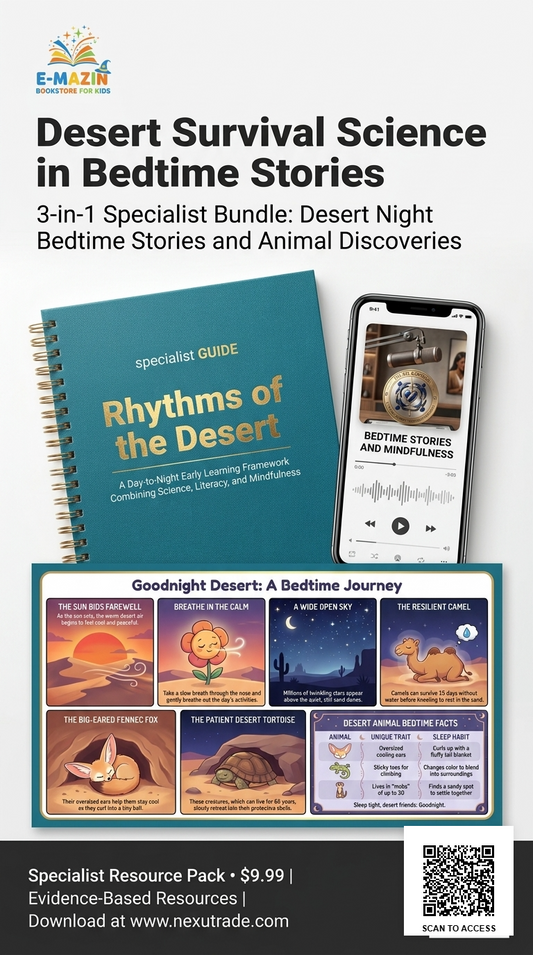 Desert Night Bedtime Stories and Animal Discoveries