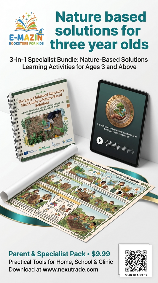 Nature-Based Solutions Learning Activities for Ages 3 and Above